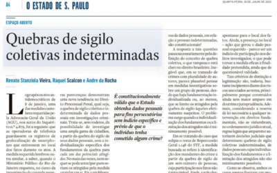 Quebra de sigilo coletivas indeterminadas