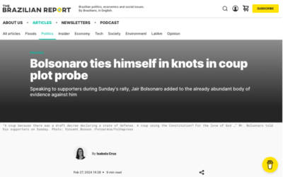 Bolsonaro ties himself in knots in coup plot probe