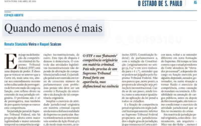 Quando menos é mais