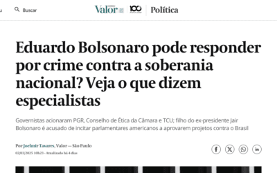 Eduardo Bolsonaro pode responder por crime contra a soberania nacional? Veja o que dizem especialistas