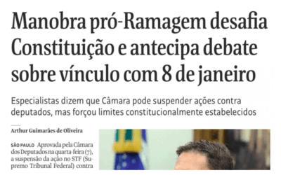 Manobra pró-Ramagem desafia Constituição e antecipa debate sobre vínculo com 8 de janeiro