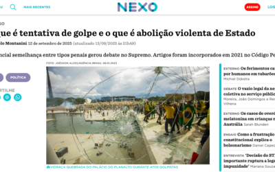 O que é tentativa de golpe e o que é abolição violenta de Estado
