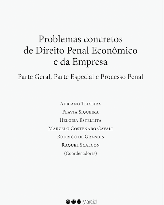 Problemas concretos de direito penal econômico e da empresa